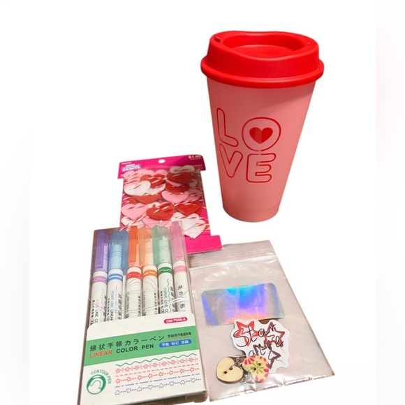 Other - Valentine’s Day Travel Coffee Mug Bundle